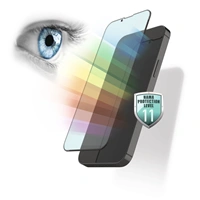 Hama Anti-Bluelight+Antibacterial, 3D ochranné sklo pre Apple iPhone 13 mini