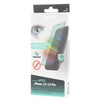 Hama Anti-Bluelight+Antibacterial, 3D ochranné sklo pre Apple iPhone 13/13 Pro