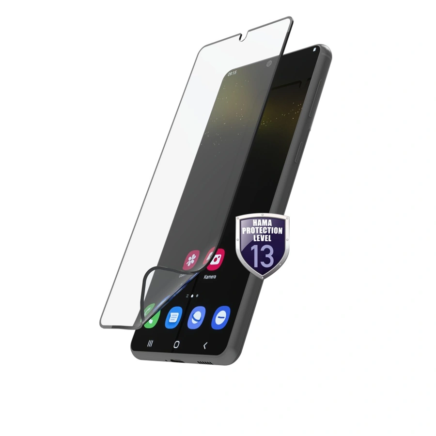 Hama Hiflex, ochrana displeja pre Samsung Galaxy S22+/ S23+, nerozbitná, bezpečnostná trieda 13