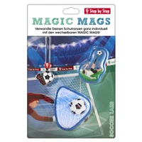 Doplnkov set obrzkov MAGIC MAGS Futbalista Lars k aktovkm GRADE, SPACE, CLOUD, 2v1 a KID
