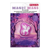 Blikajúci obrázok Magic Mags Flash Pegasus Unicorn Nuala, Step by Step GRADE,SPACE,CLOUD,2IN1, KID