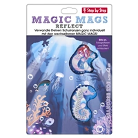 Doplnkový set obrázkov MAGIC MAGS Morský koník Zoe k aktovkám GRADE, SPACE, CLOUD, 2v1 a KID