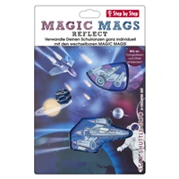 Doplnkový set obrázkov MAGIC MAGS Vesmírna loď ELIO k aktovkám GRADE, SPACE, CLOUD, 2v1 a KID