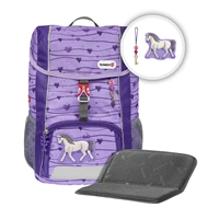 Detsk ruksak Step by Step Kid Schleich horse Club, Biely konk