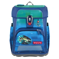 Školská aktovka Step by Step CLOUD OCEAN, Space Craft Spike - 5-dielny set, AGR certifikát