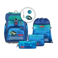 Školská aktovka Step by Step CLOUD OCEAN, Space Craft Spike - 5-dielny set, AGR certifikát