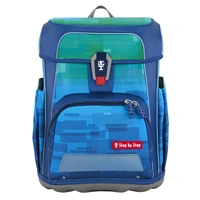 Školská aktovka Step by Step CLOUD OCEAN, Space Craft Spike - 5-dielny set, AGR certifikát