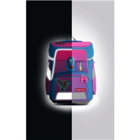 Školská aktovka Step by Step SPACE NEON, Kolibri Kaja - 5-dielny set, AGR certifikát