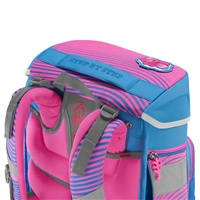 Školská aktovka Step by Step SPACE NEON, Kolibri Kaja - 5-dielny set, AGR certifikát