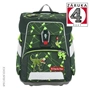 Školská aktovka Step by Step SPACE SHINE, Dino Night Tyro - 5-dielny set, AGR certifikát