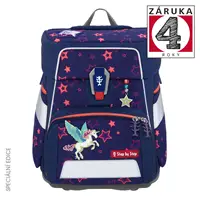 Školská aktovka Step by Step SPACE SHINE, Pegasus Night Nuala - 5-dielny set, AGR certifikát