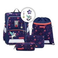 Školská aktovka Step by Step SPACE SHINE, Pegasus Night Nuala - 5-dielny set, AGR certifikát
