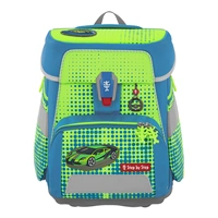 Školská aktovka Step by Step SPACE NEON, Race Car Chuck - 5-dielny set, AGR certifikát