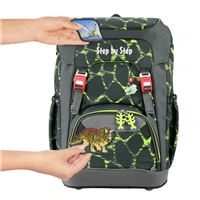 Školský ruksak Step by Step GRADE Dino Tres, AGR  certifikát