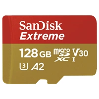 SanDisk Extreme microSDXC 128 GB pre akčné kamery + SD Adapter 170MB/s & 80MB/s, A2 C10 V30 UHS-I U3