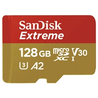SanDisk Extreme microSDXC 128 GB pre akčné kamery + SD Adapter 190MB/s & 90MB/s, A2 C10 V30 UHS-I U3