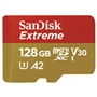SanDisk Extreme microSDXC 128 GB pre akčné kamery + SD Adapter 190MB/s & 90MB/s, A2 C10 V30 UHS-I U3