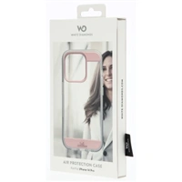 White Diamonds Air Protection, kryt pre Apple iPhone 14 Pro, priehľadný/ružový