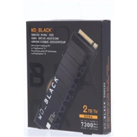 WD BLACK SN850X PCIe Gen 4 Gaming SSD with Heat Sink 2 TB