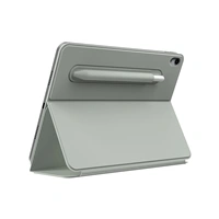 White Diamonds Folio, puzdro pre Apple iPad 10,2" (2019/2020/2021), šalviovozelené