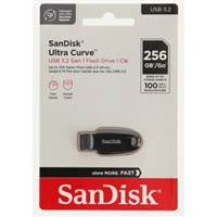 SanDisk Ultra Curve Flash Drive, 256 GB, USB 3.2