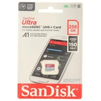 SanDisk Ultra microSDXC 256 GB (A1/UHS-I/Cl.10/150 MB/s)