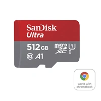 SanDisk Ultra microSDXC card for Chromebooks 512 GB, 150 MB/s, UHS-I, s adaptérom