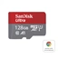 SanDisk Ultra microSDXC card for Chromebooks 128 GB, 140 MB/s, UHS-I, s adaptérom