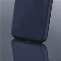 Hama Finest Feel, kryt pre Apple iPhone 14, tmavomodrý