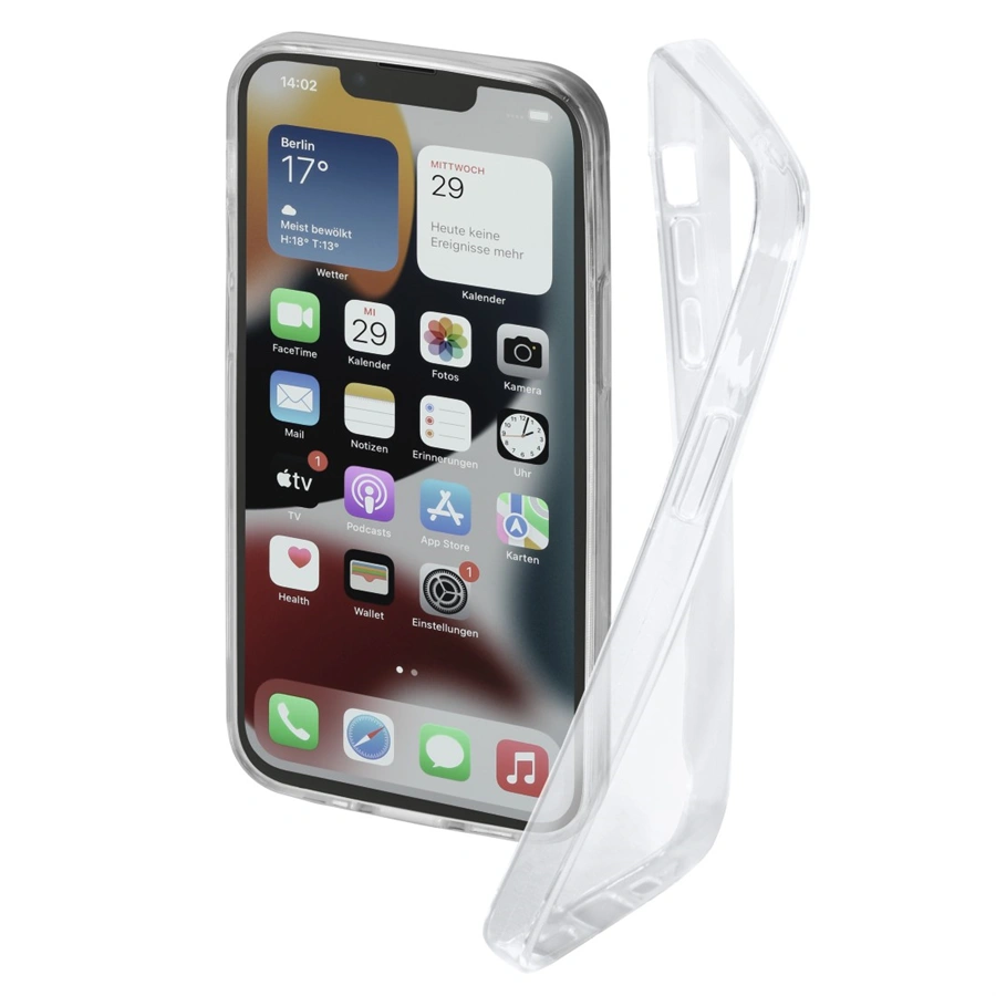 Hama Crystal Clear, kryt pre Apple iPhone 14 Pro, priehľadný