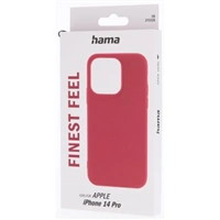 Hama Finest Feel, kryt pre Apple iPhone 14 Pro, červený