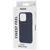 Hama Finest Feel, kryt pre Apple iPhone 14 Pro, tmavomodrý
