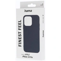 Hama Finest Feel, kryt pre Apple iPhone 14 Pro, tmavomodr