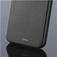Hama Finest Sense, kryt pre Apple iPhone 14 Pro, umelá koža, čierny
