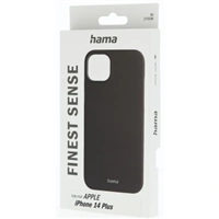 Hama Finest Sense, kryt pre Apple iPhone 14 Plus, umelá koža, čierny