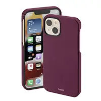 Hama Finest Sense, kryt pro Apple iPhone 14 Plus, umelá koa, bordový