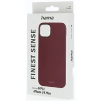 Hama Finest Sense, kryt pro Apple iPhone 14 Plus, umelá koža, bordový