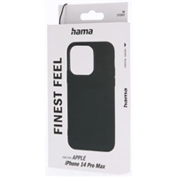 Hama Finest Feel, kryt pre Apple iPhone 14 Pro Max, ierny