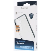 Hama Protector, kryt pre Samsung Galaxy A34 5G, priehľadný/čierny