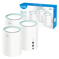 Cudy AC1200 Wi-Fi Mesh systém Gigabit, set 3 ks (M1300(3-Pack))