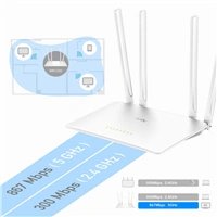 Cudy AC1200 Wi-Fi router (WR1200)