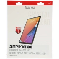 Hama Crystal Clear, ochranná fólia na displej pre Apple iPad Pro 11" (2020/2021/2022)