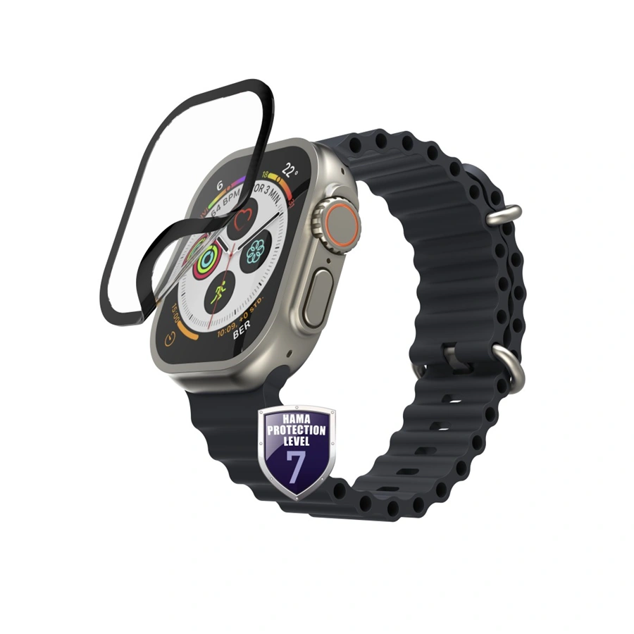 Hama Hiflex, ochrana displeja pre Apple Watch Ultra, 49 mm, nerozbitná