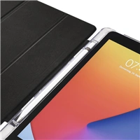 Hama Fold Clear, puzdro pre Apple iPad 10,2" (2019/2020/2021), s priečinkom na pero, čierne