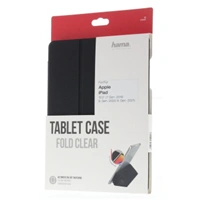 Hama Fold Clear, puzdro pre Apple iPad 10,2" (2019/2020/2021), s priečinkom na pero, čierne