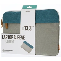 Hama Florence, obal na notebook, pre uhlopriečku do 34 cm (13,3"), petrolejový/šedý