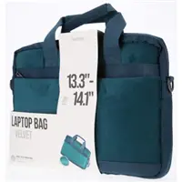 Hama Velvet, taška na notebook, 34-36 cm (13,3"-14,1"), zamatový materiál, petrolejová