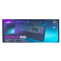 uRage mechanická gamingová klávesnica Exodus 900 Blue, čierna