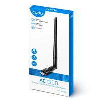 Cudy AC1300 Wi-Fi USB 3.0 sieťová karta, ext. anténa (WU1400)