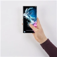Hama Hiflex Eco, ochrana displeja pre Samsung Galaxy S23 Ultra, nerozbitn, bezpenostn trieda 13
